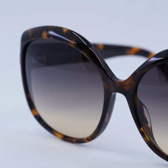 Tom Ford Chiara-02 FT0919 55B Sunglasses Havana Butterfly Frame, Smoke Lenses main image 8